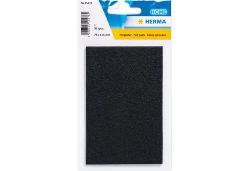 HERMA Schraube Herma Filzgleiter 75 x 115 mm schwarz 1 Stück