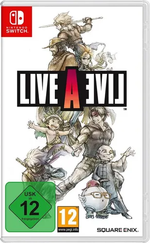 LIVE A LIVE - Switch [EU Version] - PC- & Videospiele: Erlebe epische Geschichten aus verschiedenen Epochen, von der Urzeit bis zur fernen Zukunft, in diesem einzigartigen Rollenspiel!