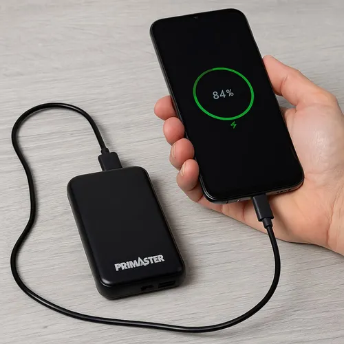 Primaster Powerbank P78 5000 mAh schwarz