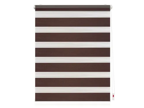 Lichtblick Duo Rollo Klemmfix, ohne Bohren (Dunkelbraun, 70x150 cm) 70x150 cm
