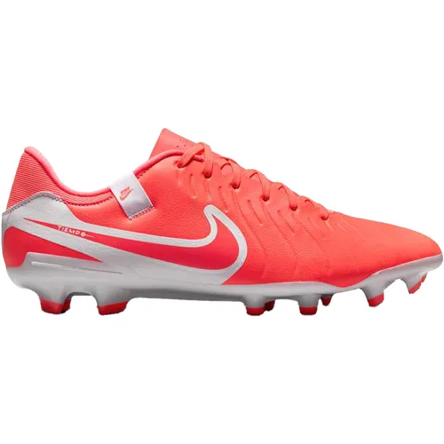 Nike Tiempo Legend 10 Academy MG - orange - Fußballschuhe mit FlyTouch Lite-Leder für optimalen Komfort und Anpassungsfähigkeit, leicht und ideal für präzise Pässe und schnelles Spiel auf dem Platz.