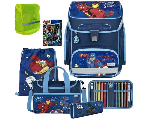 Scooli EasyFit Schulranzen 1.Klasse Jungen (8-tlg) von Scooli