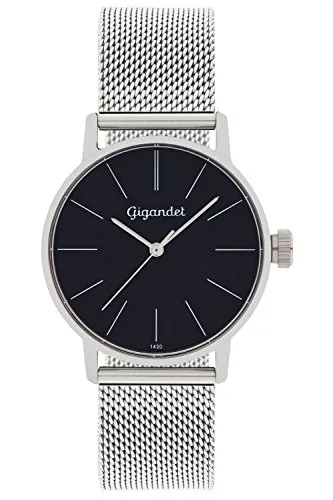 Gigandet Damenuhr Minimalism G43-006 - Elegante Armbanduhr für Damen mit Citizen-Miyota Uhrwerk, 35mm Edelstahlgehäuse und zeitlosem Design – perfekt für jeden Anlass.