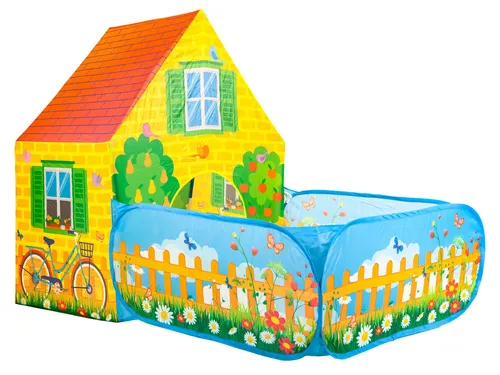 Spielzelt mit Bällebad für Kinder