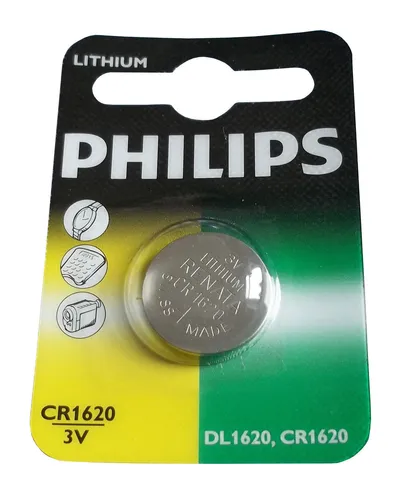 CR1616 Minizelle PHILIPS Lithium Knopfzelle Knopfbatterie Batterie 1er Blister
