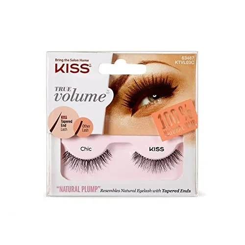 KISS KISS Wimpernband True Volume - Chic, 1er Pack(1 x 2 Stück)