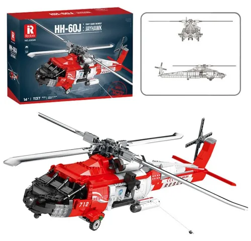 Rettungshubschrauber-Baublöcke HH-60J 1137el