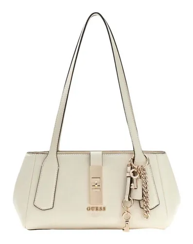 GUESS Schultertasche Brooke Shoulder Satchel Bag - Elegante GUESS Schultertasche im modischen Design, ideal für stilsichere Frauen. Mit praktischem Zipper und mehreren Fächern für eine optimale Organisation.
