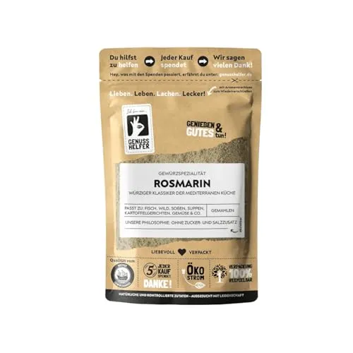 Bremer Gewürzhandel Gewürz Rosmarin, gemahlen, 40 g