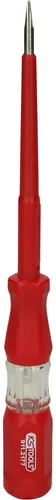 KS Tools Spannungsprüfer mit Schutzisolierung 100-500 V, 180mm