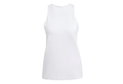 adidas Damen Club Tennis Climacool Tank - Weiß, Größe L - Tennis Tanktop aus 88 % recyceltem Polyester, mit CLIMACOOL-Technologie für optimale Belüftung und bequemem Tragegefühl, ideal für sportliche Aktivitäten.