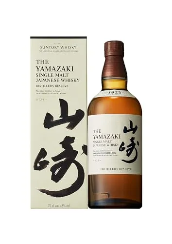 The Yamazaki Suntory Whisky Distiller's Reserve 43% Vol. 0,7l - Exklusiver Whisky aus Japan, perfekt in eleganter Geschenkbox – ideal für Sammler und Whisky-Liebhaber.