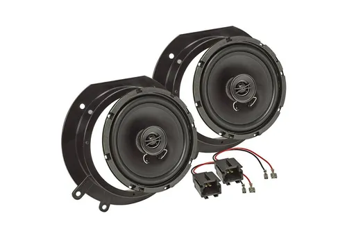 tomzz Audio TA16.5-Pro Lautsprecherset für Peugeot Expert, Citroen Jumpy, Fiat - Car-HiFi-Lautsprecher mit 165mm 2-Wege Koaxial-System, 70W RMS Leistung und beeindruckendem Frequenzbereich von 68-20.000 Hz. Ideal für kraftvollen Sound im Auto!