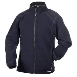 Penza Fleecejacke XL - dunkelblau, komfortabel und funktional - Arbeits- & Schutzkleidung mit elastischen Ärmelbündchen, langem Reißverschluss und 2 praktischen Schubtaschen. Hergestellt aus Antipilling Mikrofaser-Fleece, nach OEKO-TEX® Standard 100 geprüft.