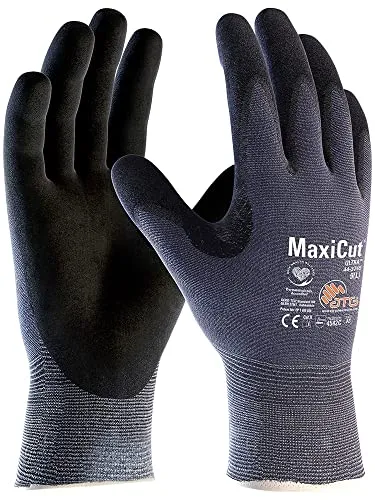 Schnittschutzhandsch. 44-3745 MaxiCut® UltraTM - 10 (XL) in blau von ATG