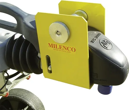 Milenco Deichselschloss Super Heavy Duty WS 3000 - Robustes Deichselschloss aus Stahl, idealer Schutz für Anhänger und Wohnmobile, hergestellt in Großbritannien.