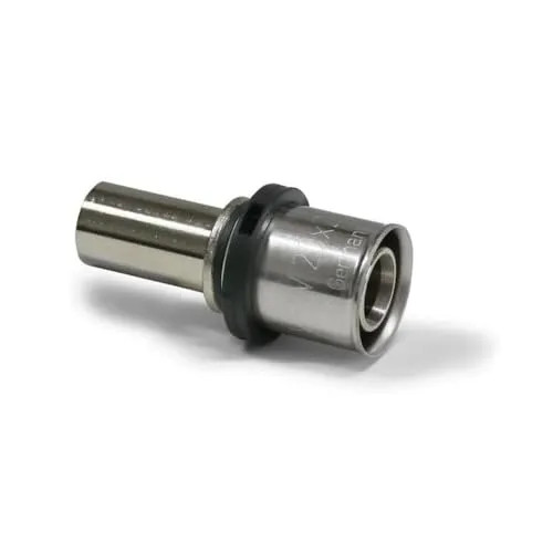 Sanpro Pressfitting Übergang TH Kontur für Kupfer-Fittings, Größe 16x2 - Abgang 15 mm (THPRESS)