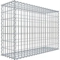 Gabiona Gabionenkorb 70 cm x 100 cm x 30 cm - Einfassungen, Stufen & Mauersysteme – Robuster Gabionenkorb mit verzinktem Drahtgitter für hohen Korrosionsschutz und einfache Montage, ideal für kreative Garten- und Landschaftsgestaltung.
