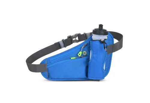 Sport-Knight® Laufgürtel Outdoor Bauchtasche mit Flaschenhalter – Wasserfest & Verstellbar