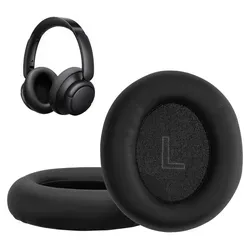 kwmobile 2x Ohr Polster für Anker Soundcore Life Q35 / Q30 Ohrpolster - Ersatz Ohrpolster - Kopfhörer Ersatzteile - Kopfhörer Ersatzpolster für... - Schwarz