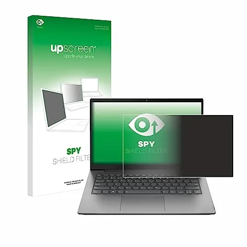 upscreen Blickschutzfilter für Lenovo ThinkPad T14 Gen 2 - Privatsphäre & Blaulichtschutz - Displayschutz für tragbare Computer, schützt Ihre Privatsphäre mit 60° Blickschutz und reduziert Blaulicht-Emissionen um bis zu 60% für augenschonenden Komfort.