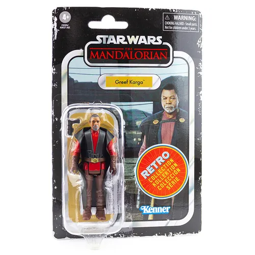 Star Wars The Mandalorian Retro Collection 10 cm Figur: Greef Karga F2025