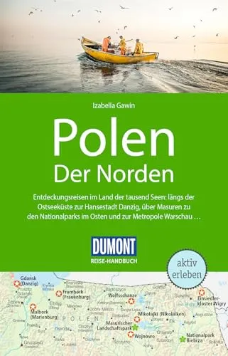 DUMONT Reise-Handbuch Reiseführer Polen, Der Norden - Freizeit, Haus & Garten - Entdecken Sie den Norden Polens mit detaillierten Informationen und einer praktischen Extra-Reisekarte für unvergessliche Abenteuer.