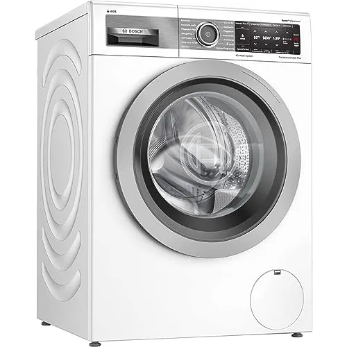 Bosch WAV28E44 HomeProfessional Waschmaschine Frontlader/A / 48 kWh/100 Waschzyklen / 1400 UpM / 9 kg/weiß/i-DOS/Fleckenautomatik Plus / 4D Wash System/EcoSilence Drive