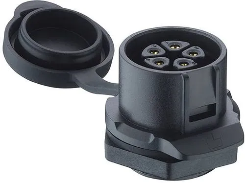 Lutronic 0272 02 Rundsteckverbinder Kupplung, Einbau Gesamtpolzahl: 2 1St.