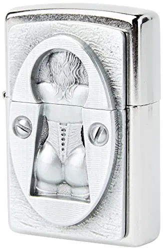 ZIPPO Woman in Keyhole in silber von Zippo