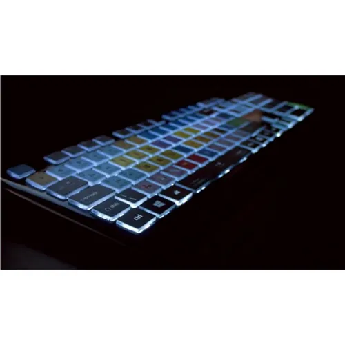 Editors Keys Backlit Keyb ProTools PC UK - Hochwertige beleuchtete Tastatur für ProTools-Nutzer, ideal für kreative Profis. Mit ergonomischem Design und speziellen Funktionstasten für optimierte Arbeitsabläufe.