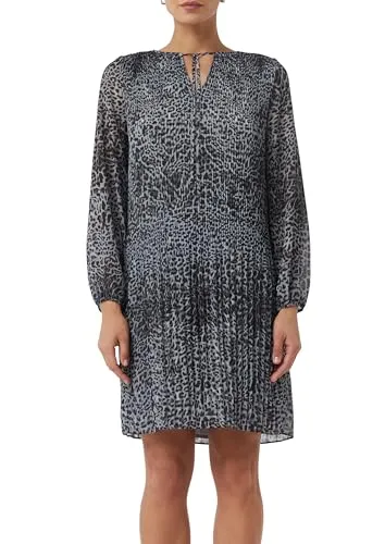 Comma Minikleid Kleid grau Größe 42 von comma,