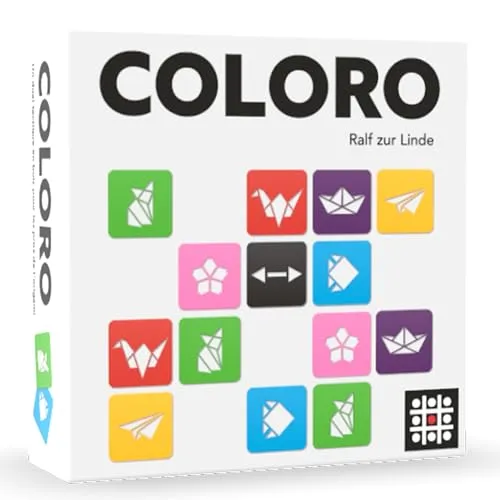 Steffen Spiele Coloro 301993 - Familienspiel - Coloro ist ein spannendes Familienspiel voller strategischer Entscheidungen. Sammle die meisten Origami in deiner Lieblingsfarbe und erlebe Spaß für die ganze Familie. Ideal für gesellige Spielabende!