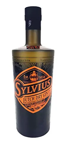 Sylvius Dutch Dry Gin 0,7l (45% Vol) Spirituosen - [Enthält Sulfite]