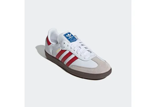 adidas Originals SAMBA OG Sneaker Weiß 39 1/3 EU - Sportlicher Sneaker in Größe 39 1/3 aus hochwertigem Leder und Synthetik, ideal für lässige Outfits. Bequeme Schnürung und robuste Gummisohle für optimalen Tragekomfort.