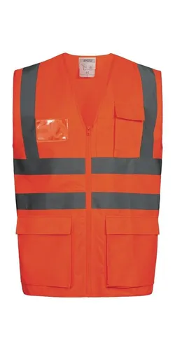 Produktbild SAFESTYLE Warnweste EWALD Größe XL orange EN ISO 20471 Kl.2/EN ISO 13688