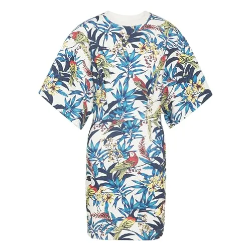 adidas Sportswear Tenniskleid FARM (1-tlg) - Stylisches Tenniskleid für Damen in lockerer Passform, ideal für sportliche Aktivitäten. Aus weicher Baumwoll-Elasthan-Mischung für hohen Tragekomfort und Bewegungsfreiheit.
