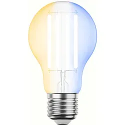 ledscom.de E27 LED Leuchtmittel, A60, warmweiß - kaltweiß (2700 - 6700 K), 7 W, 1005lm, Smart Home, WLAN, Alexa