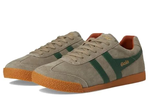 Gola Harrier Suede Sneaker - UK 6 | EU 40 in Braun - Stylisher Sneaker aus 100% Leder, ideal für den Alltag. Zeitloses Design für Männer, bequem und vielseitig einsetzbar.