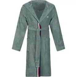 Bugatti Bademantel Decimo, Grau, XXL - Hochwertiger Bademantel für Herren in Grau, besonders flauschig und aus Oeko-Tex® zertifiziertem Material, ideal für entspannte Stunden zu Hause.