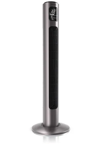 Brandson Turmventilator 96 cm - Leise, Fernbedienung & Timer - Ventilatoren: Mobiler Standventilator mit 3 Geschwindigkeitsstufen, 60° Oszillation und Timer für individuellen Komfort. Ideal für erfrischende Luftzirkulation in jedem Raum.
