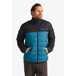 Jack Wolfskin Daunenjacke ATHER DOWN JKT M RDS blau XXXL (60) - Funktionsjacken, atmungsaktive und wasserabweisende Daunenjacke für optimalen Wärme- und Wetterschutz, ideal für Outdoor-Aktivitäten.