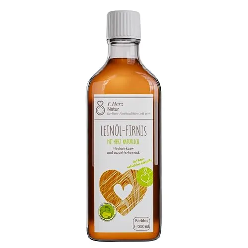 Leinölfirnis 250ml – traditioneller Holzschutz Leinöl für Holz