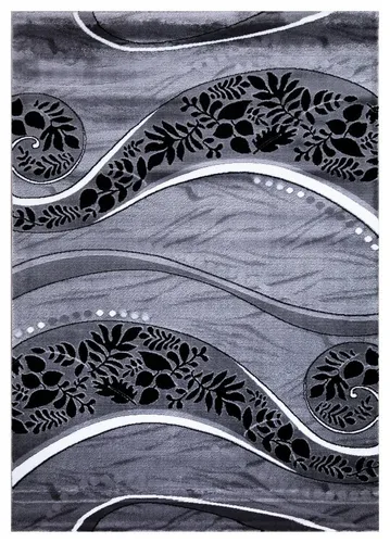 Mozato Teppich Mumbai, rechteckig, Höhe: 12 mm - VIELSEITIGER DESIGN-TEPPICH: Der Teppich Mumbai bringt mit seinem modernen Look Stil in Ihr Zuhause. Ideal für Wohnzimmer, Schlafzimmer oder Flur - ein echter Blickfang für jeden Raum.