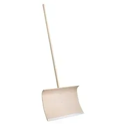Schneeschieber Holz 50cm mit Stahlkante