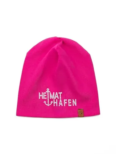 SCHIETWETTER Unisex Erw. Erwachsenen Beanie Heimathafen, Unisex, für Männer und Frauen, Wendemütze, 95% Baumwolle, Elastisch