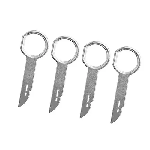 Auto Radio Entriegelung Werkzeug 4 Stück Set kompatibe VW Audi Seat Mercedes RCD