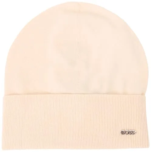 BOSS lari_hat Damen Beanie - Strickmützen für Damen, maschinenwaschbar und ideal für stilvolle Looks bei kaltem Wetter.