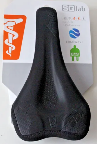 SQLAB 6OX Ergowave active 2.1 Fahrrad Sattel - Fahrradsattel für E-MTB, All-Mountain und Enduro mit ERGOWAVE®-Form für optimale Druckentlastung und Komfort auf langen Anstiegen.