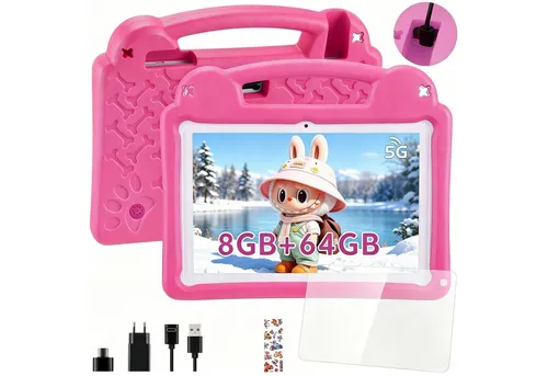 LETGOSPT 7 Zoll Kinder Tablet mit Android 15 und 64 GB von LETGOSPT
